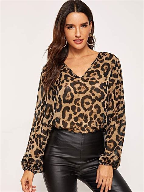 Shein leopard print top. Things To Know About Shein leopard print top. 